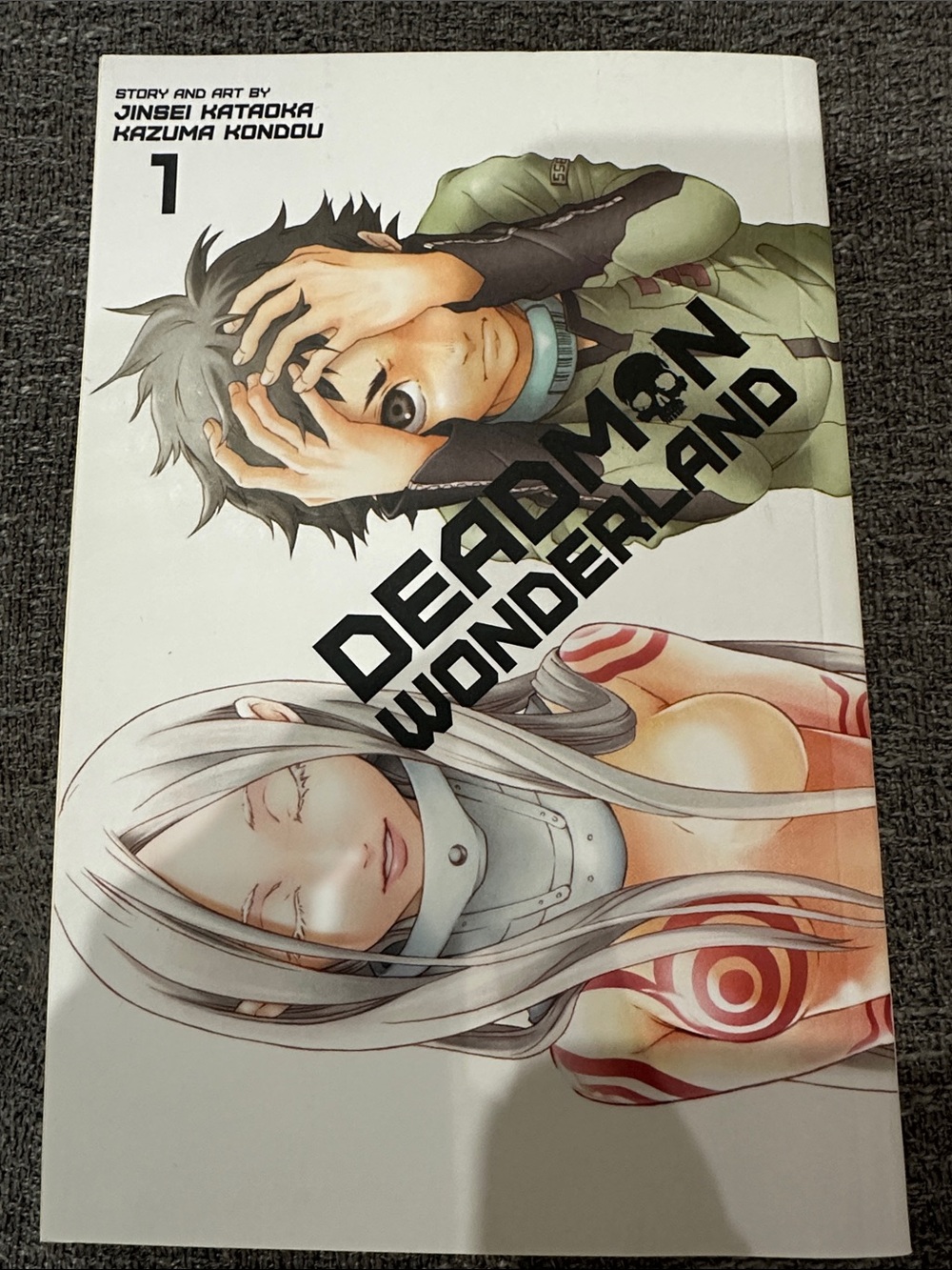 Deadman Wonderland Vol. 1 Manga Paperback - White/Grey Cover